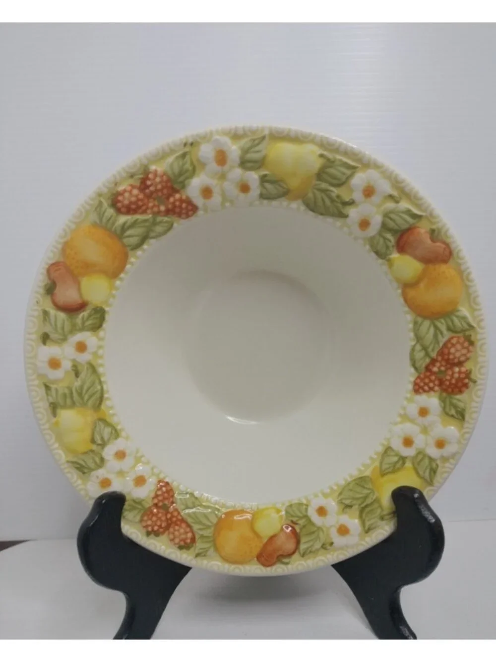Vintage Vernon Ware By Metlox Poppytrail Serving Bowl 7